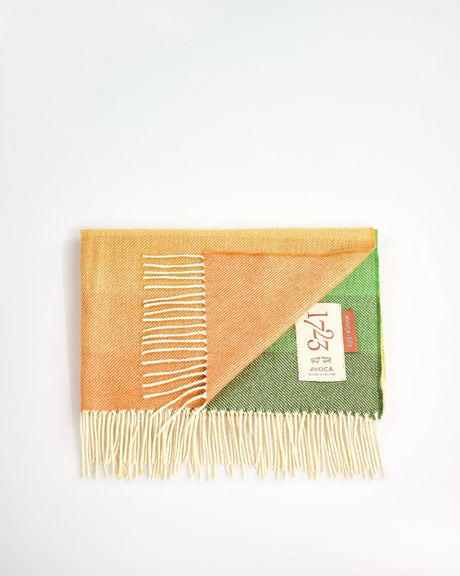 Ombre Tricolour Cashmere Blend Baby Blanket