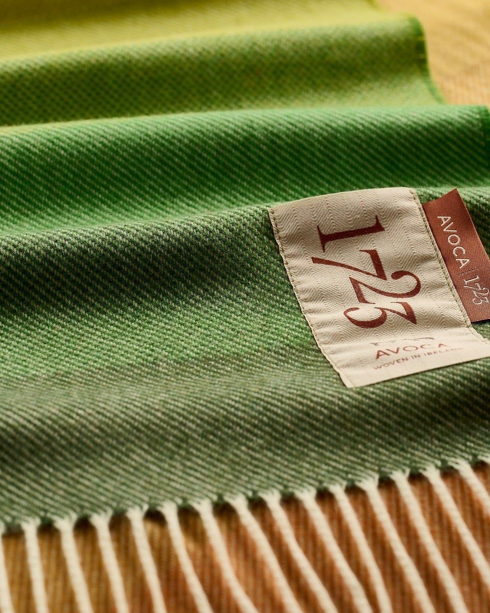 Ombre Tricolour Cashmere Blend Baby Blanket