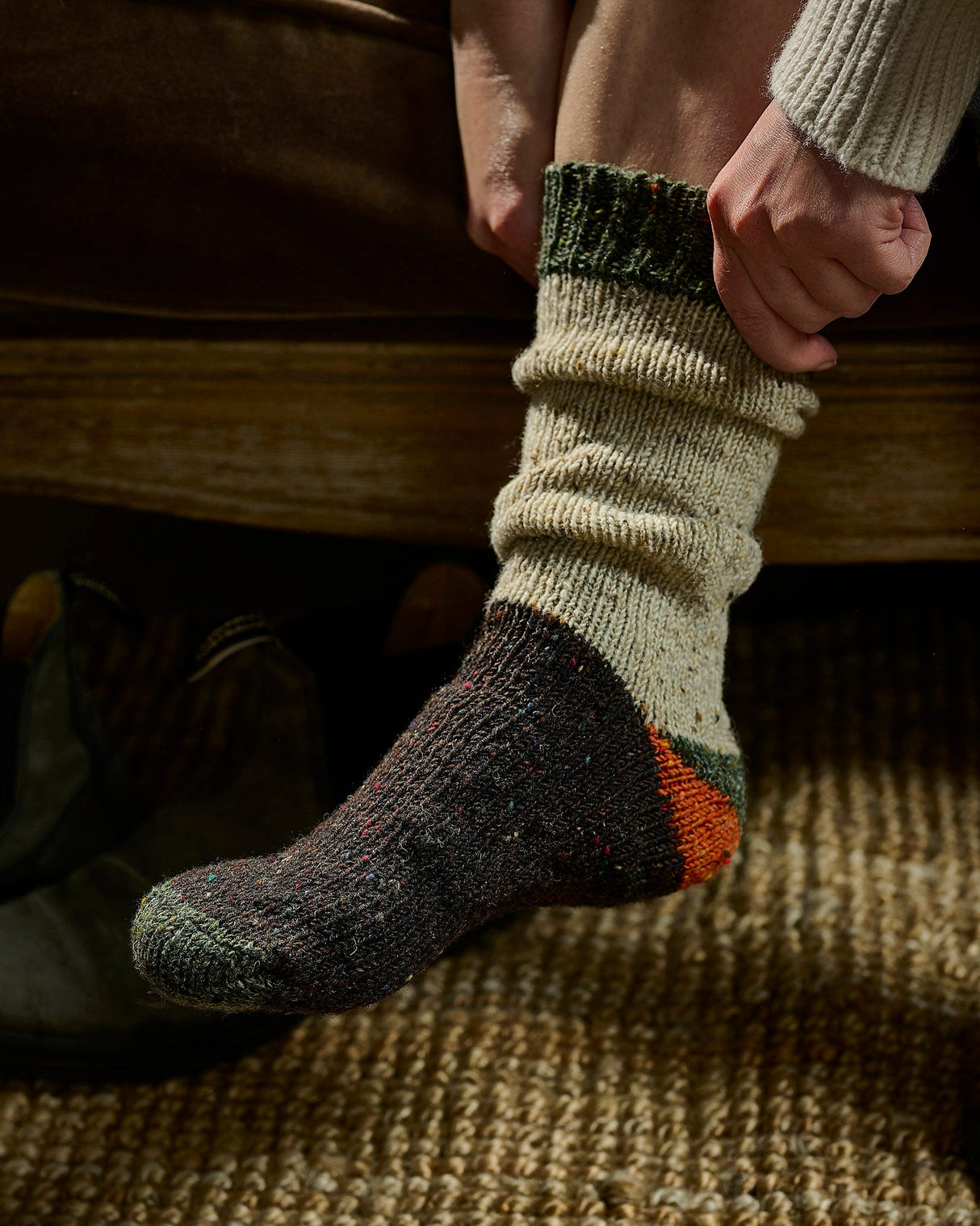 Ballymoney & Donagh Men's Donegal Wool Socks