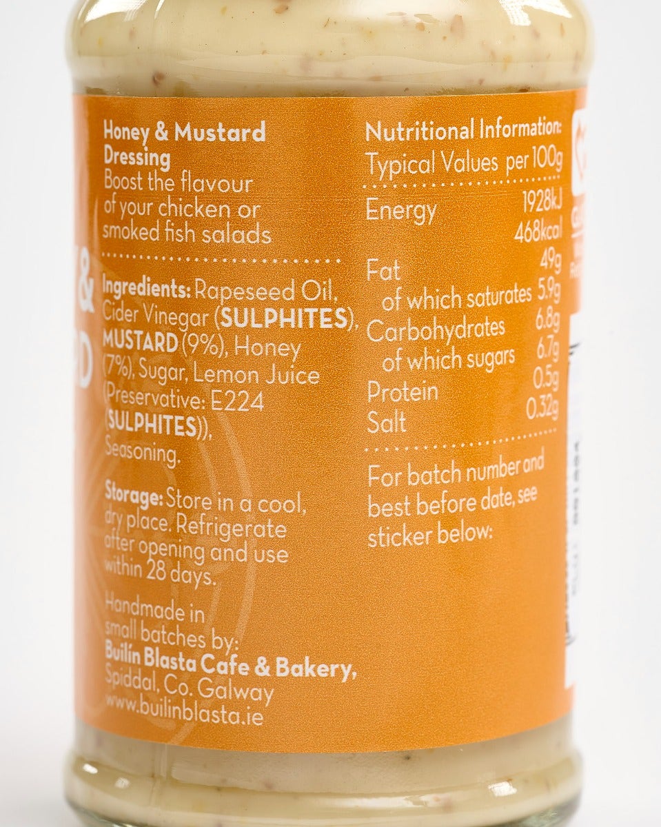 Builín Blasta Honey & Mustard Dressing