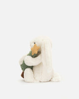 Cream Bashful Christmas Tree Bunny