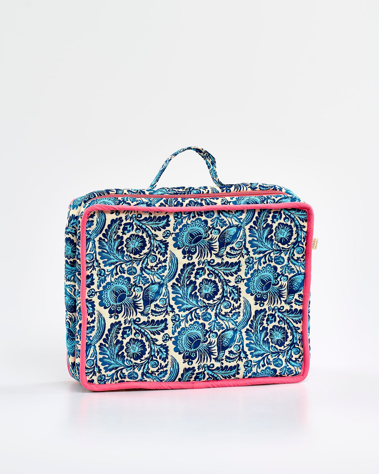 Blue-Bird-Quilted-Cotton-Travel-Bag