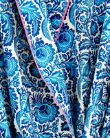 Blue Bird Cotton Dressing Gown