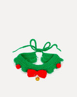 Top Dog Crocheted Christmas Collar