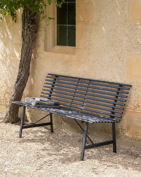 Carbon-Richmond-Powder-Coated-Steel-Bench