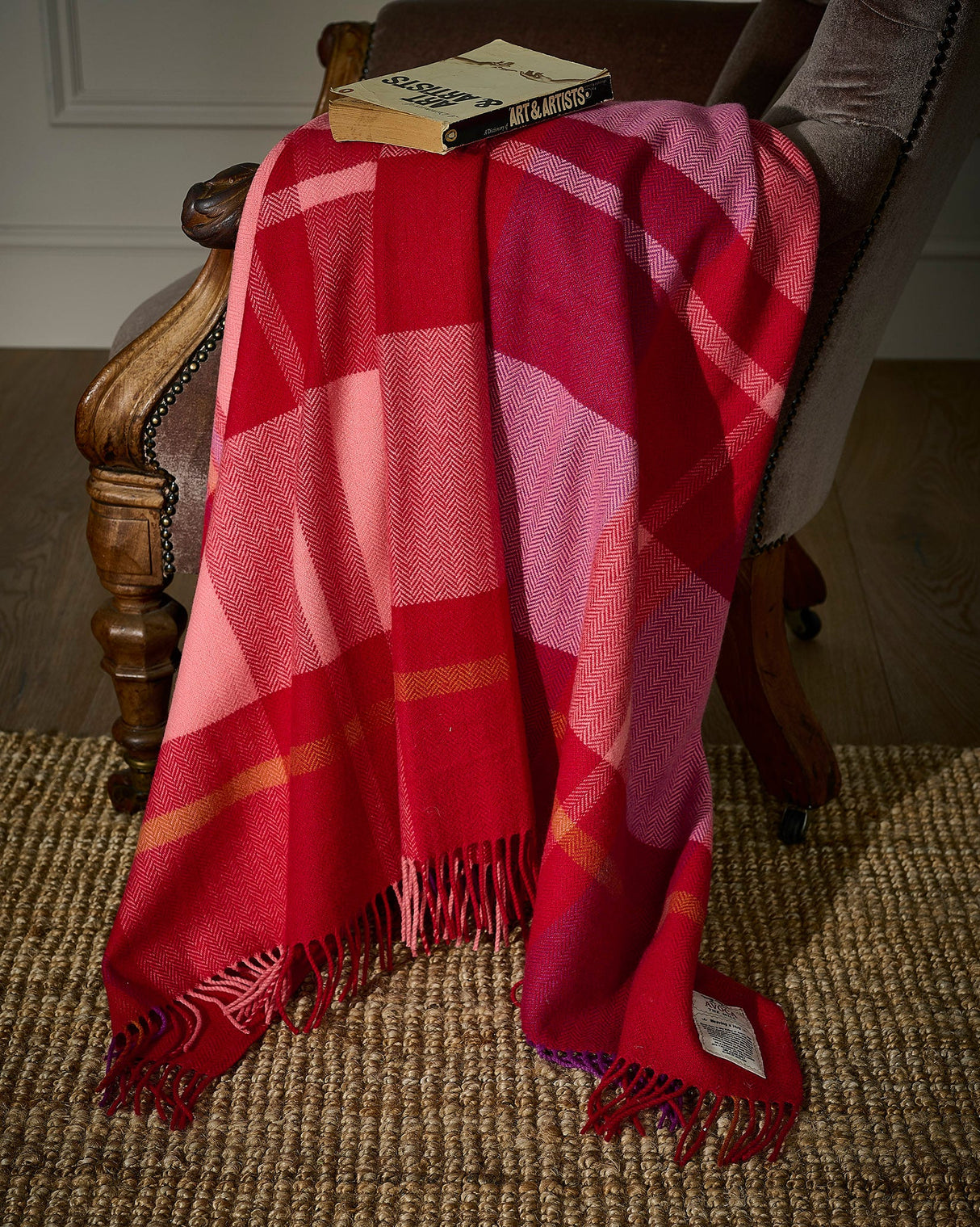 Berry Watch Cashmere Blend Throw