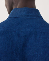 Light Indigo Linen Blend Paul Shirt