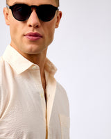 Off-White Pedro Short Sleeve Cotton Shirt