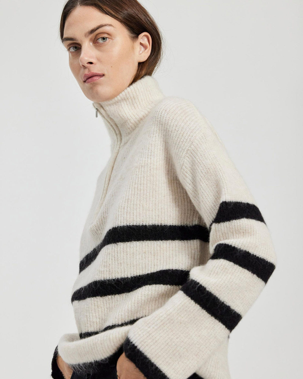 Birch-Maline-Half-Zip-Knit-Jumper