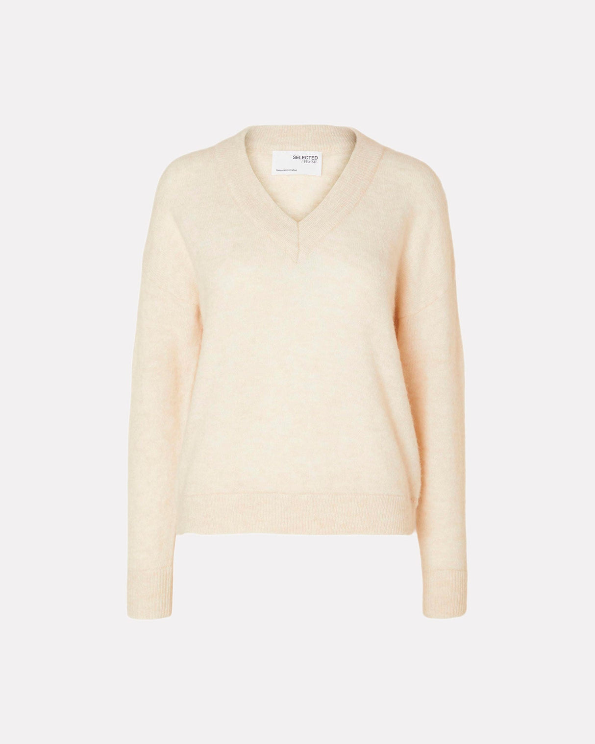 Birch Maline V-Neck Knit Jumper