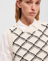 Birch Olivia Cropped Knit Vest