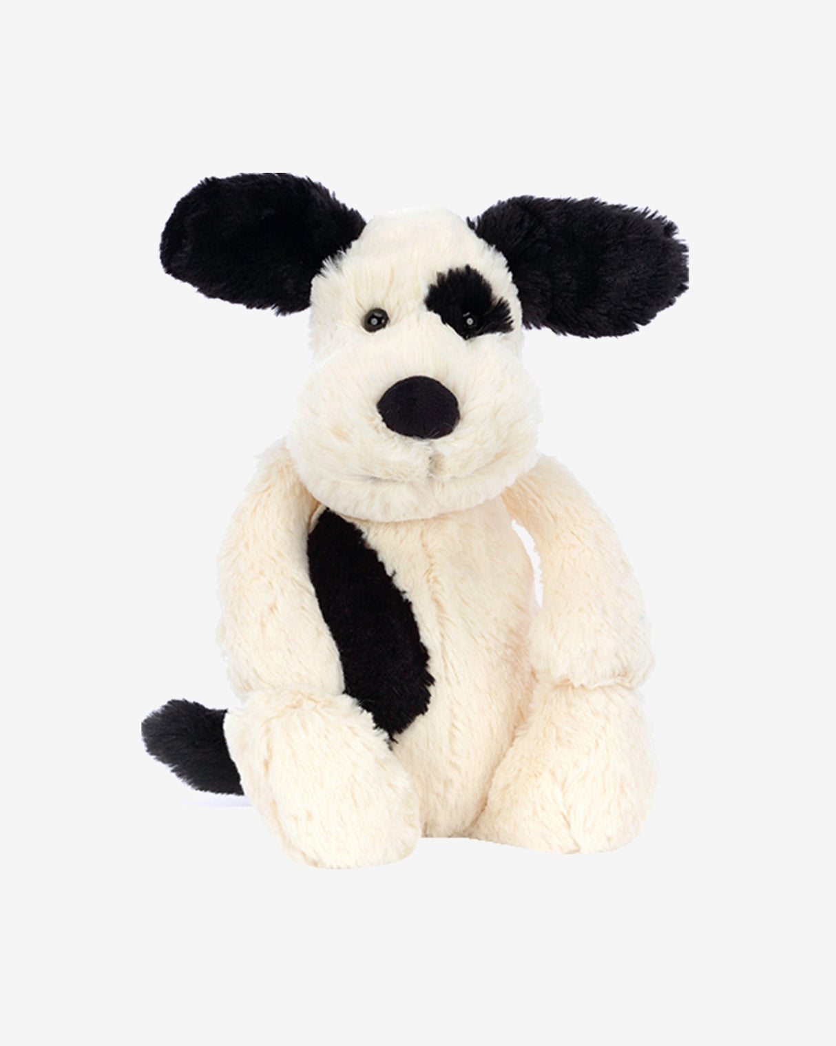 Black & Cream Bashful Puppy