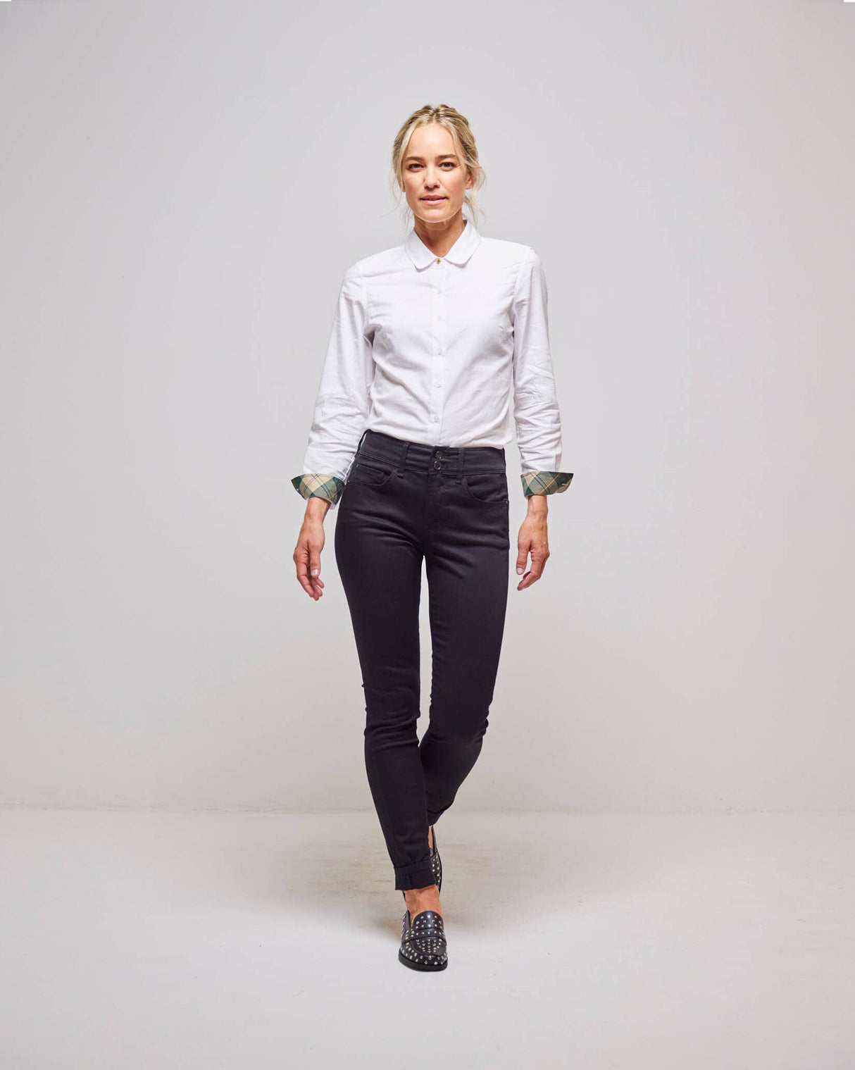 Black Push In Secret Skinny Jeans
