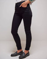 Black Push In Secret Skinny Jeans