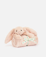 Pink Bashful Bunny Blankie
