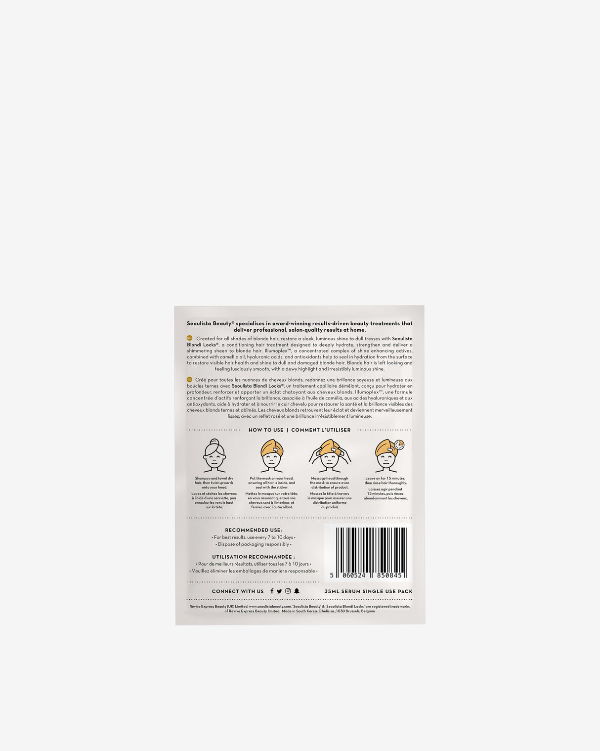 Blondi Locks Instant Hair Treatment