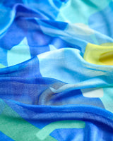Forget-Me-Not & Bluebell Silk Modal Scarf