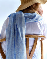 Bluette Linen Scarf