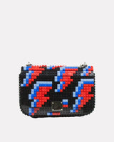 Lightening-Bolt-Black-Block-Flap-Bag