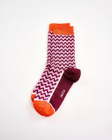 Wavey-Lines-Ankle-Socks