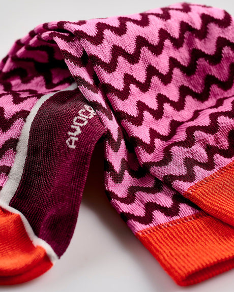 Wavey-Lines-Ankle-Socks