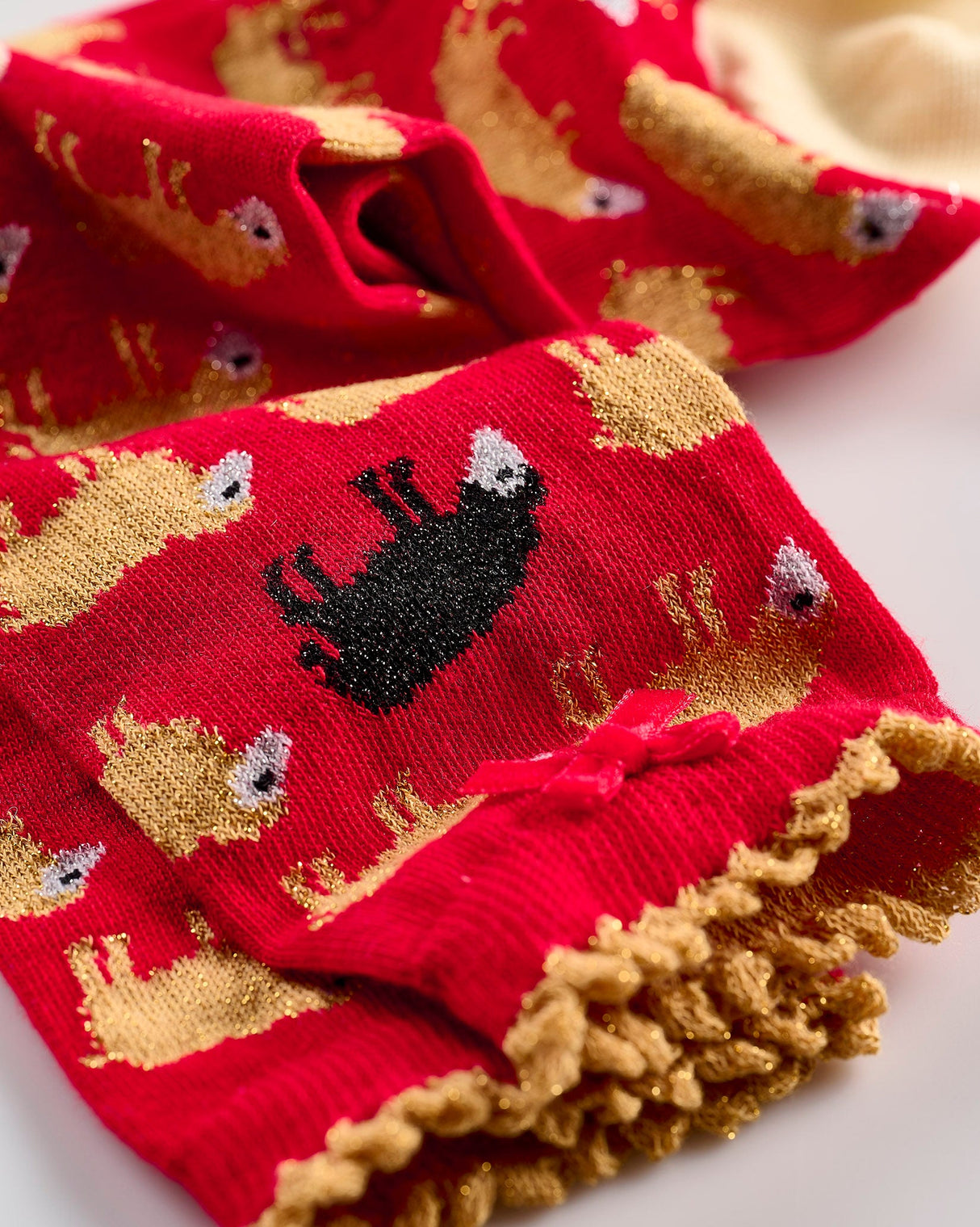 Glitter-Sheep-Ankle-Socks