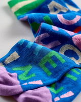 Blue-Dancing-Queen-Ankle-Socks