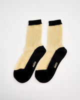 Black-Gold-Day-Dream-Ankle-Socks