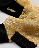 Black-Gold-Day-Dream-Ankle-Socks