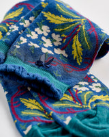 Navy-Oak-Hydrangea-Knee-Sock