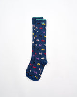 Navy-Scottie-Dog-Knee-Socks