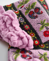 Lavender-Cherry-Ankle-Socks