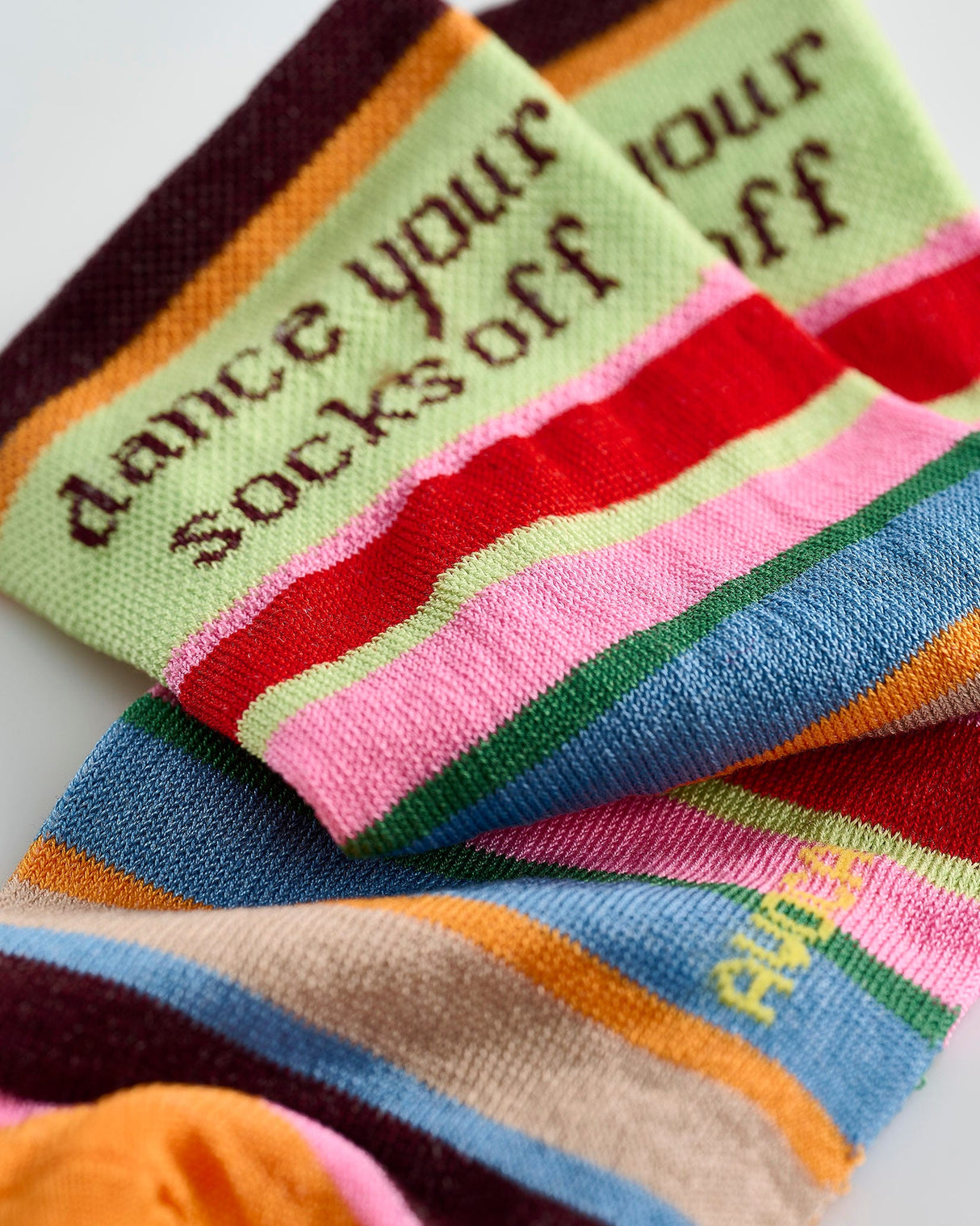 Dance-Stripe-Ankle-Socks