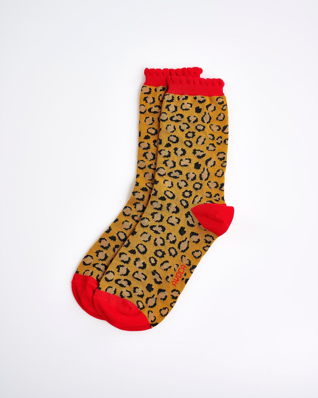 Leopard-Ankle-Socks