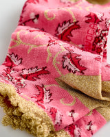 Pink-Vine-Anklet-Socks