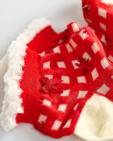 Red-Gingham-Anklet-Socks