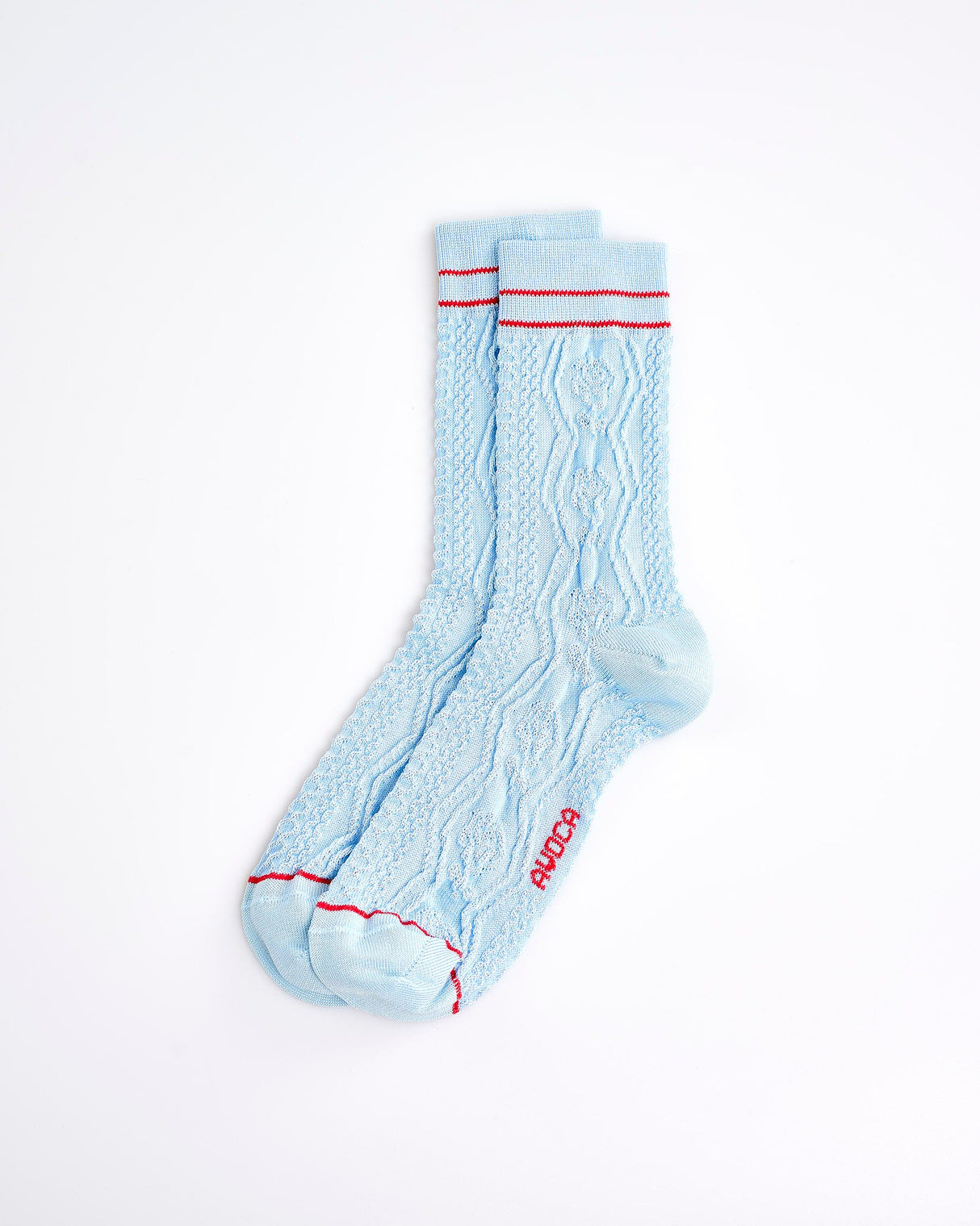 Varsity-Cuff-Powder-Blue-Ankle-Socks