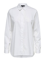 Bright White Ori Side Zip Shirt