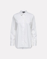 Bright White Ori Side Zip Shirt