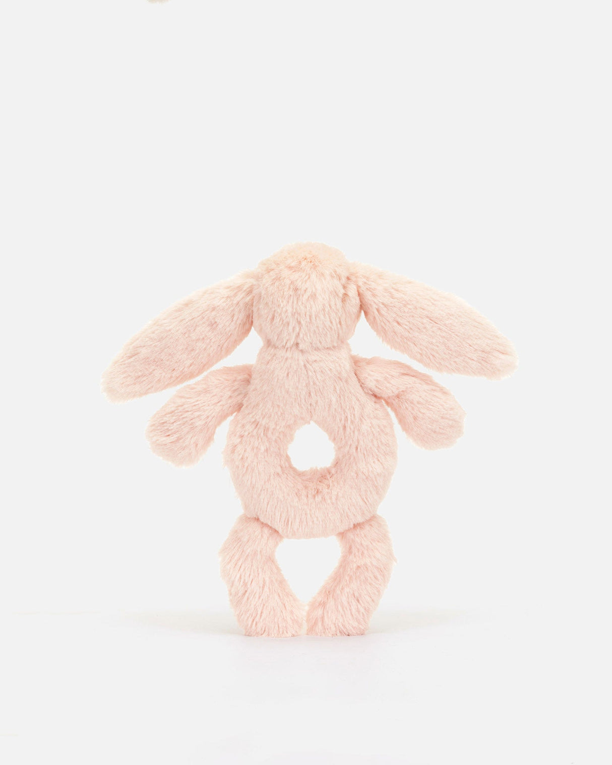 Pink Bashful Bunny Ring Rattle