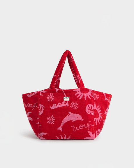 Red-Pink-Tulum-Tote-Bag