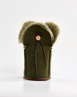 Khaki Suede Champage & Wine Cooler
