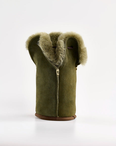 Khaki Suede Champage & Wine Cooler
