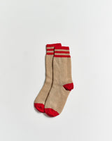 Camel-_-Red-Cashmere-Blend-Women_s-Socks