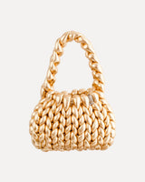 Gold Woven Candy Bag
