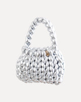Silver Woven Candy Bag