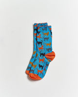 Cat-Print-Ankle-Socks