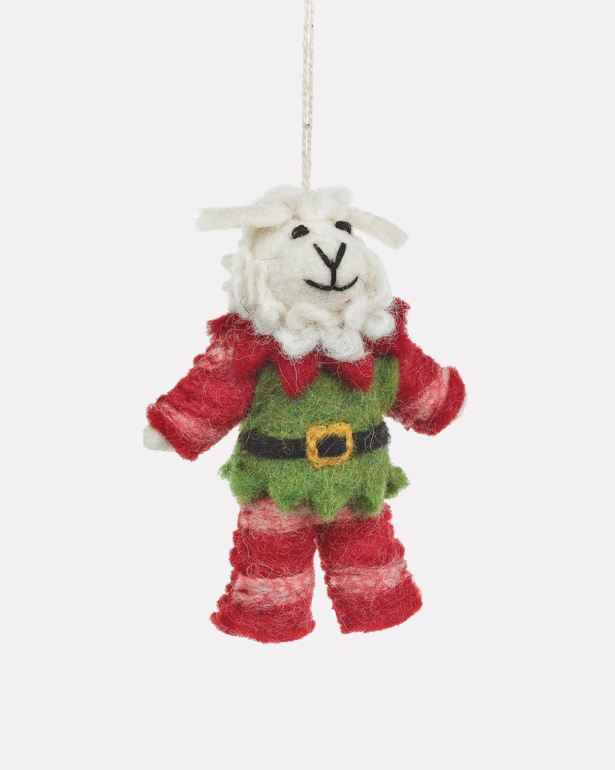 Handmade-Felt-Elfie-Sheep-Tree-Decoration