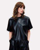 Black-Bazin-Faux-Leather-Boxy-Top
