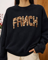 Anthracite Tilleul Animal Logo Sweatshirt